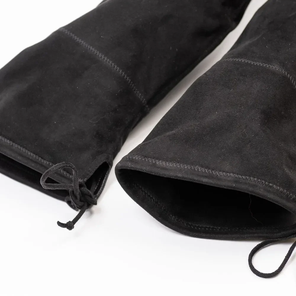 UNISA Dedrii Over the Knee Boots Black vegan suede size 8.5M